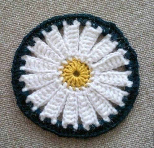 Подставка под чашку Ромашка