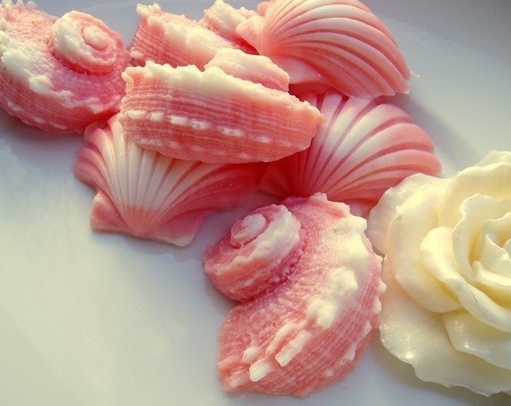 Мыло ручной работы в необычных формах