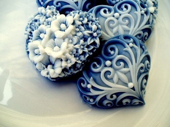 Мыло ручной работы в необычных формах