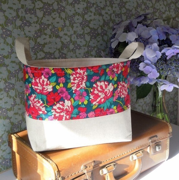 Текстильные корзинки. Идеи для вдохновения Текстильные корзинки. Идеи для вдохновения