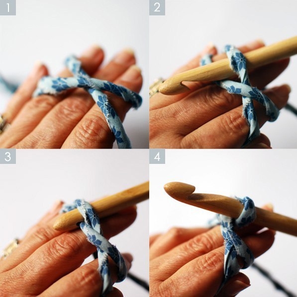 Как сделать вязаную крючком корзину
