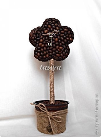 Поделки из кофейных зерен