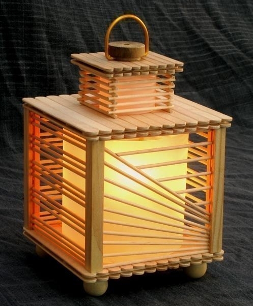 Палочки из-под мороженного: идеи