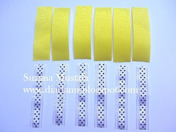 Цветочек из лент. Мастер-класс