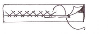 Интересный способ украшения одежды