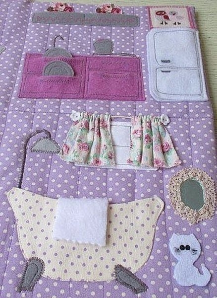 Игровой домик-сумочка для куколки