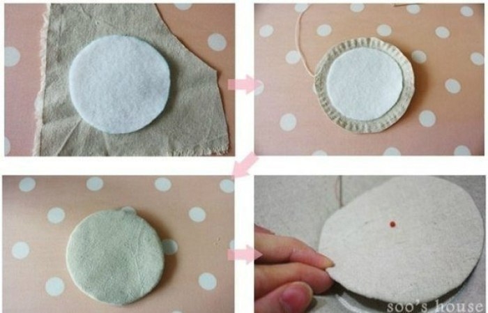 Шьем подушку - цветочек