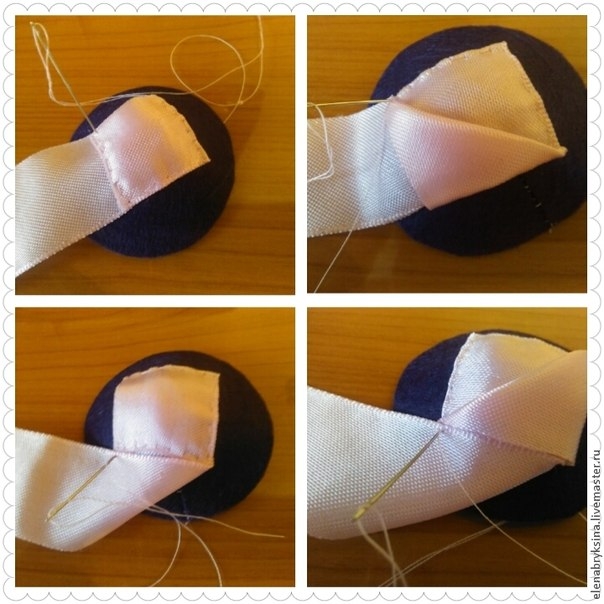 Создаем розу для брошь-букета