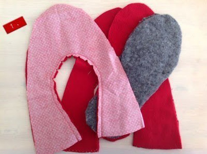 Шьем симпатичные уютные тапочки