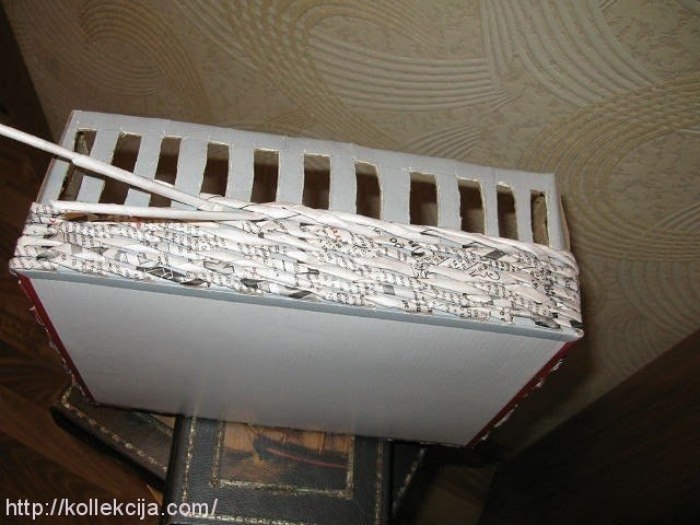 КАК БЫСТРО СПЛЕСТИ КОРОБОЧКУ... КАК БЫСТРО СПЛЕСТИ КОРОБОЧКУ...