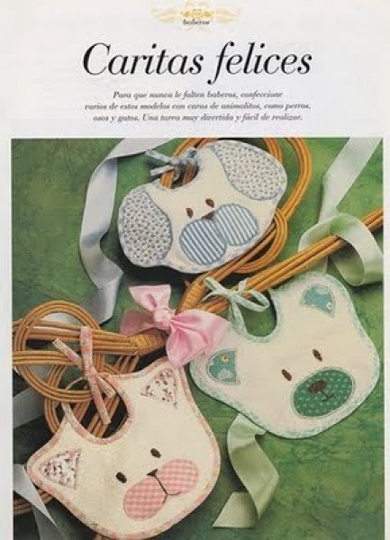 Шьем слюнявчики для малышей. Идеи