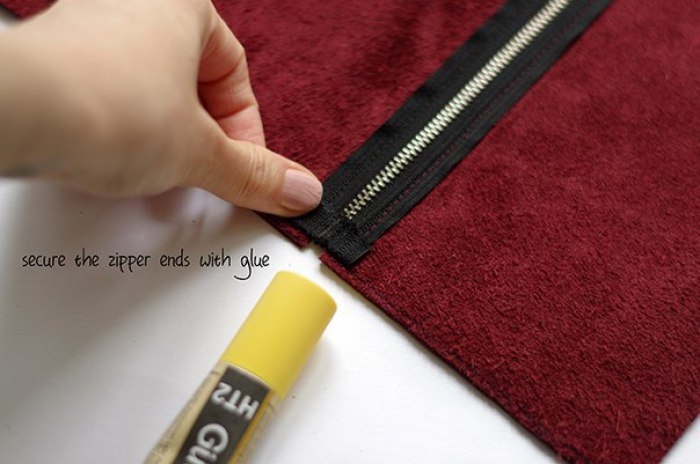 Шьем кожаный клатч