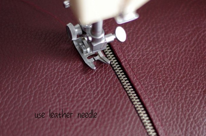 Шьем кожаный клатч