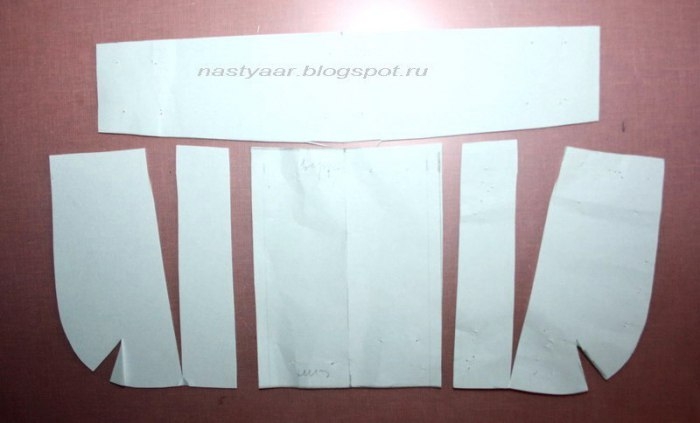 Джинсовая сумка и косметичка. Выкройки.