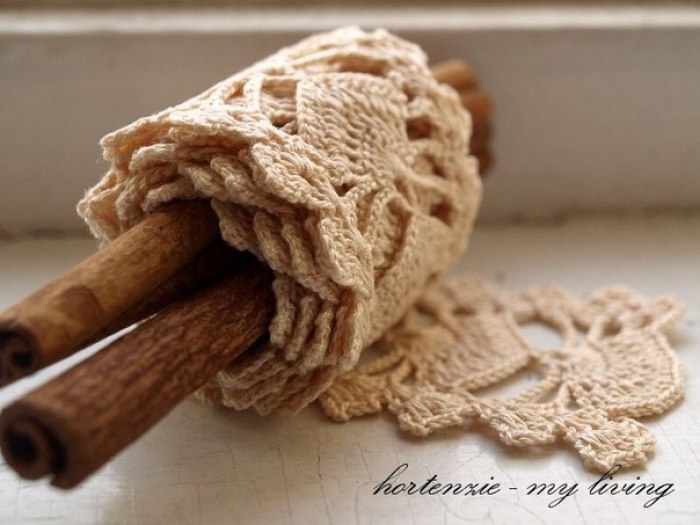 Ажурная вставка (кайма) крючком