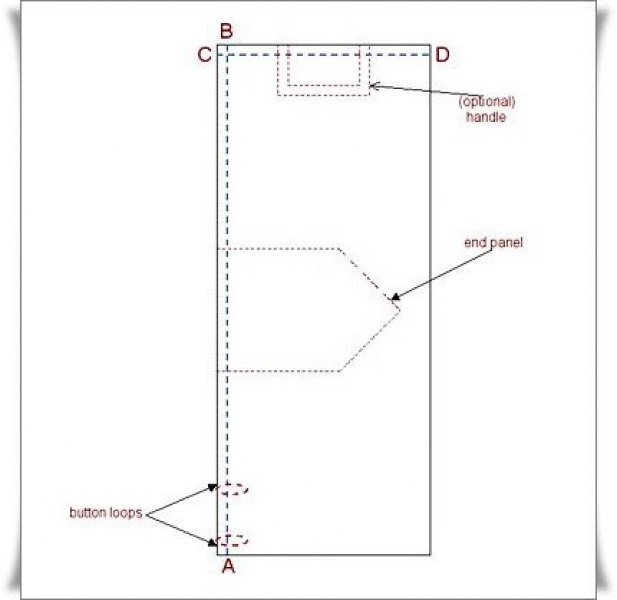 Кукольный домик из ткани Кукольный домик из ткани