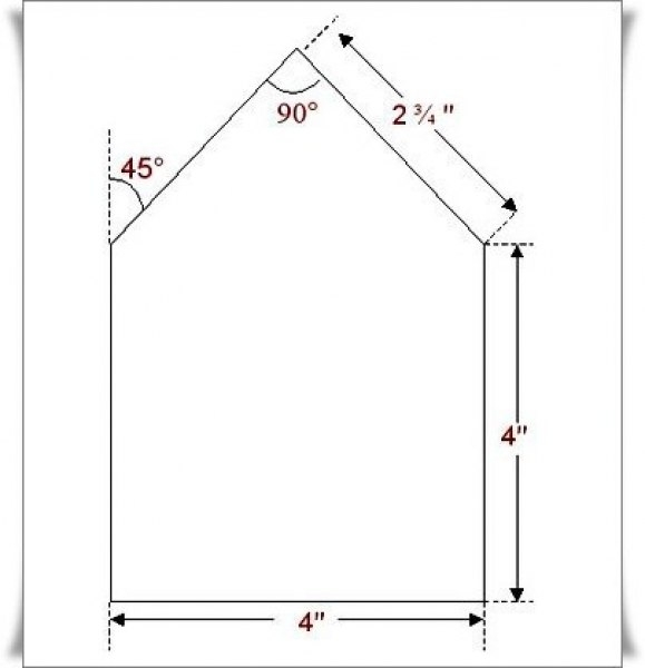 Кукольный домик из ткани Кукольный домик из ткани