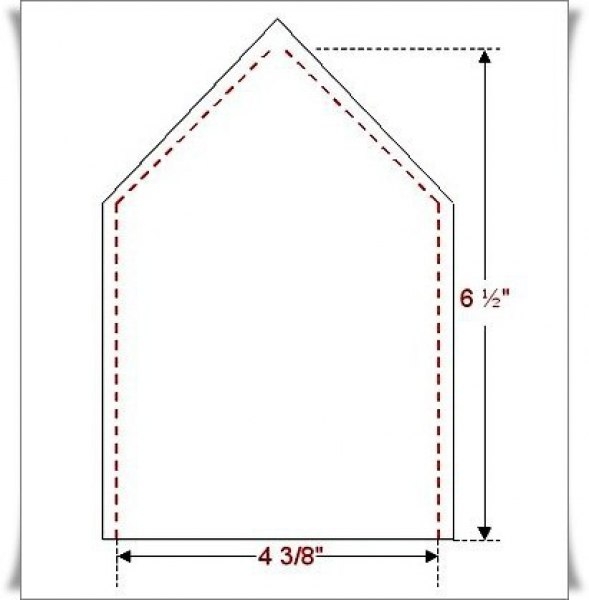 Кукольный домик из ткани Кукольный домик из ткани