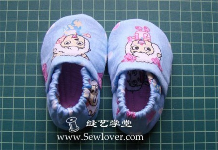 Шьем детские тапочки