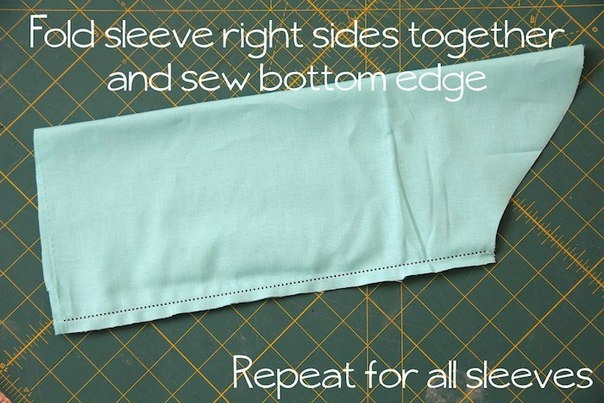 Шьем плащ-пончо для девочки