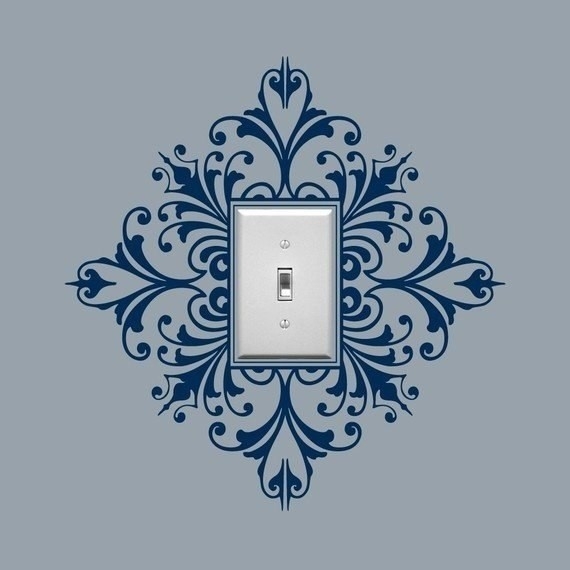 Использование трафаретов в декоре