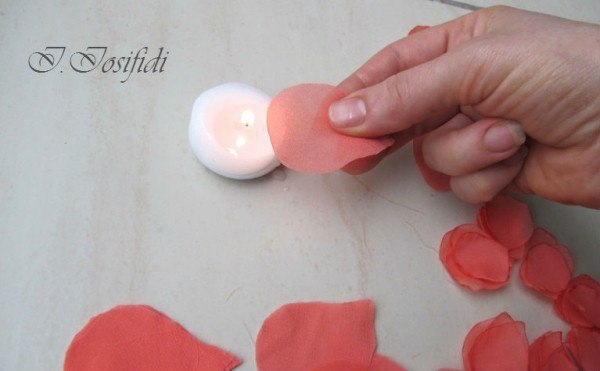 Роза Остина из полиэстра. Роза Остина из полиэстра.