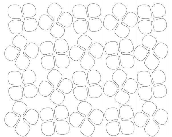 Гортензия из бумаги