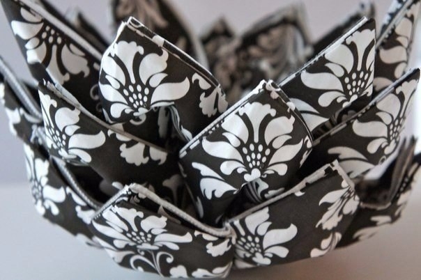 Как красиво подать салфетки