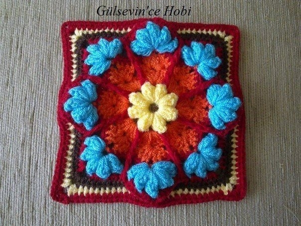 Мотив крючком.