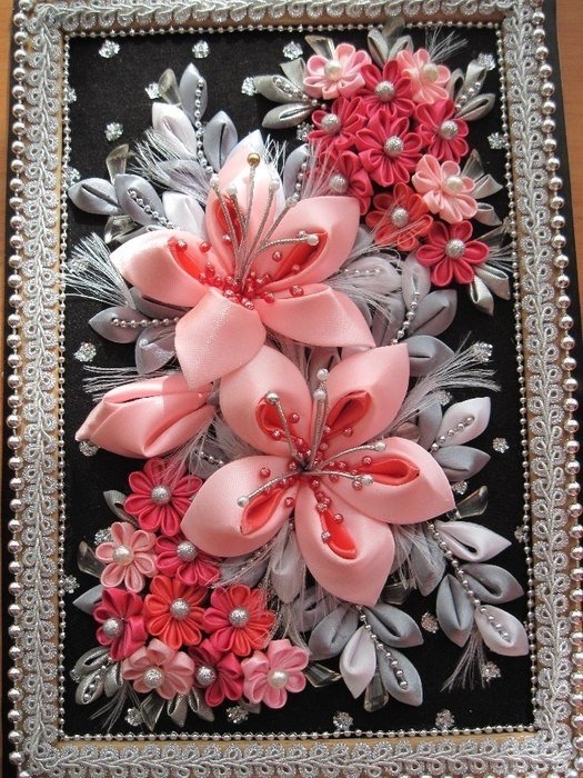 Вышивка лентами. ИДЕИ