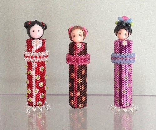 Бисерные мини-платья