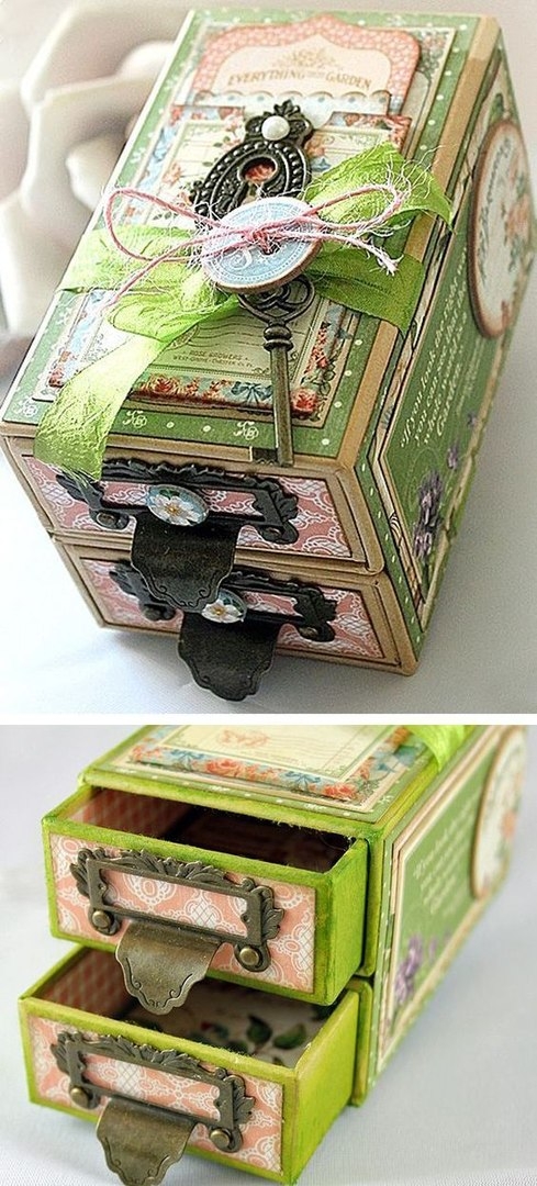 Из спичечных коробков