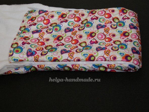 Шьем теплый конверт на выписку для новорожденных