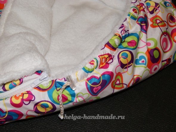 Шьем теплый конверт на выписку для новорожденных