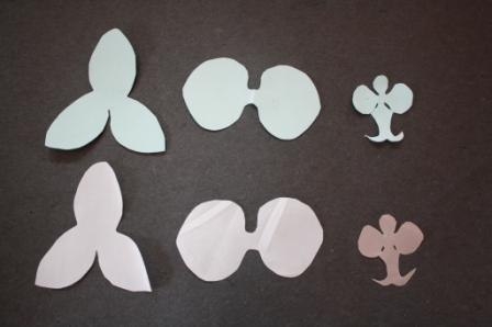 Элегантная орхидея из ткани от Eliza - Jewel Box Ballerina