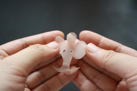 Элегантная орхидея из ткани от Eliza - Jewel Box Ballerina