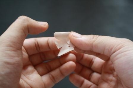 Элегантная орхидея из ткани от Eliza - Jewel Box Ballerina