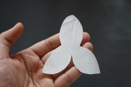 Элегантная орхидея из ткани от Eliza - Jewel Box Ballerina