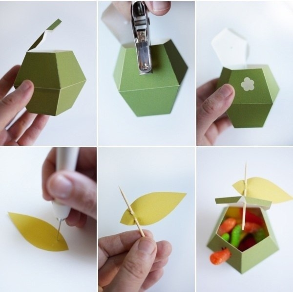 Коробочка яблоко Коробочка яблоко