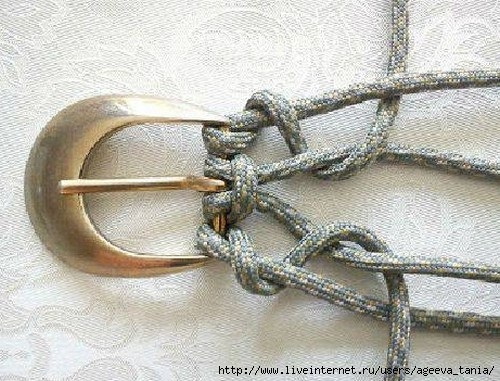 Как плести ремень Как плести ремень