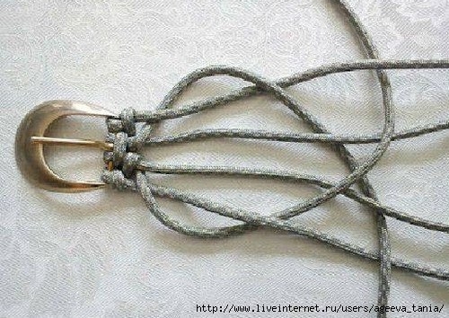 Как плести ремень Как плести ремень