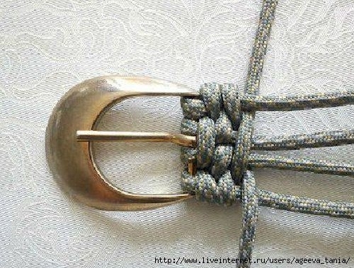 Как плести ремень Как плести ремень