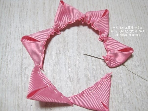 Цветочные резиночки для волос