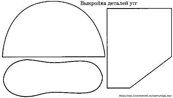 Не выбрасывайте старую дублёнку! Из неё можно сшить уютные угги.