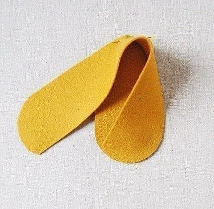 Детские тапочки из фетра. Детские тапочки из фетра.