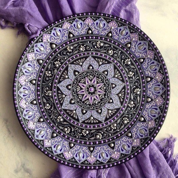 Потрясающие тарелочки с росписью