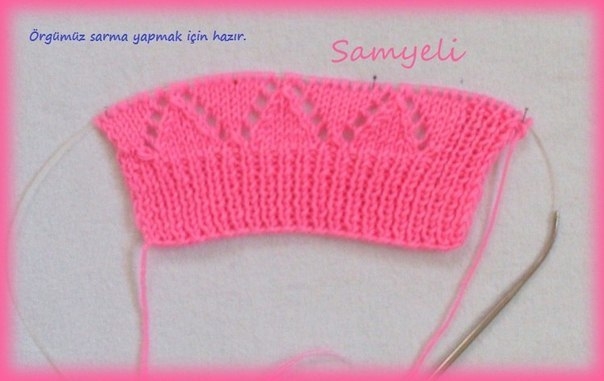 Интересный узор спицами. Мастер-класс Интересный узор спицами. Мастер-класс