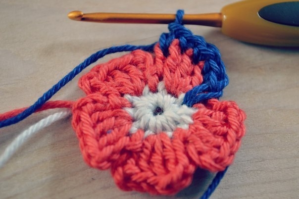 Вяжем цветочки. Мастер-класс