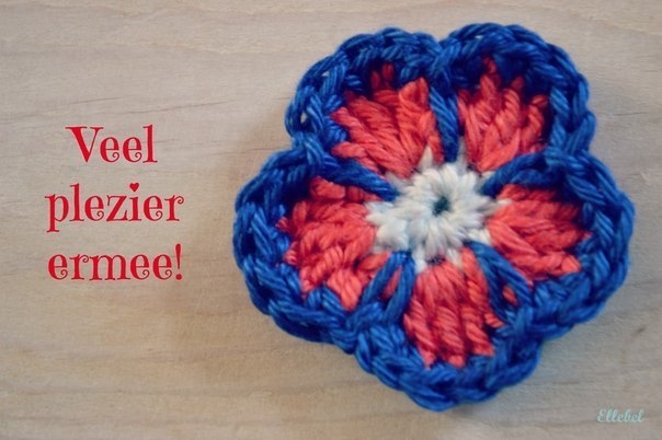 Вяжем цветочки. Мастер-класс