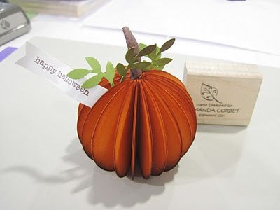 Бумажные тыковки